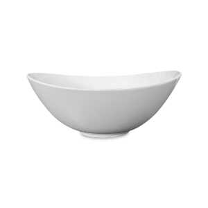 CERAMIC WHITE 10" DOUBLE EAR BOWL | 3122100