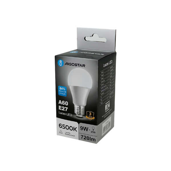 AIGOSTAR LED BULP 9W WHITE LIGHT | 683982 - Image 