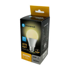 AIGOSTAR LED BULP 24W YELLOW LIGHT | 684071