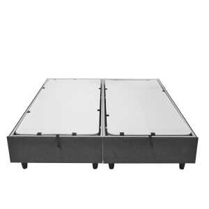 DEMONTABLE STORAGE BOX BED ZEUGMA109 180X200 CM GREY | DEMONTA-B-ZEUGMA109