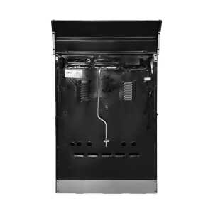 BIZT 24" 4-BURNER GASRANGE W/OVEN, BLACK | GST2441BCO