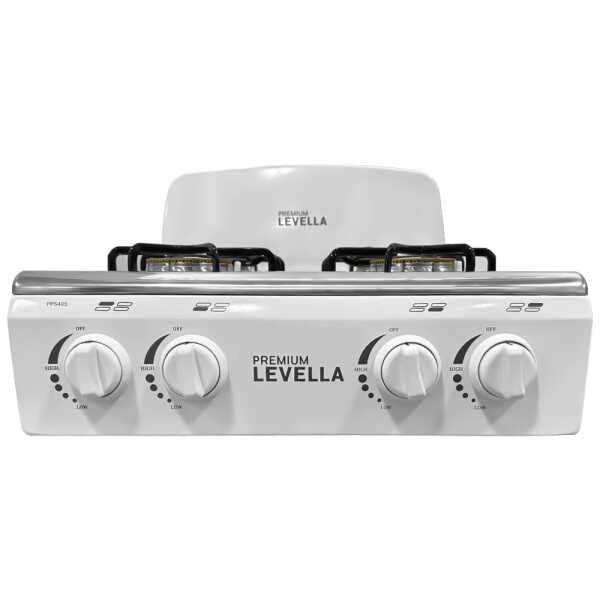 PREMIUM 4 BURNERS PORTABLE GAS STOVE STAINLESS STEEL TOP PLATE | PPS405 - Image 