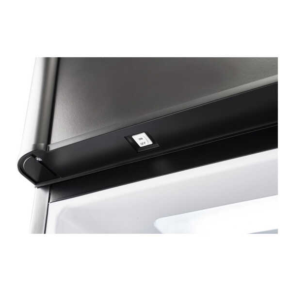 PREMIUM 12.5 CU.FT REFRIGERATOR BEVERAGE DISPLAY COOLER BLACK | PRF1257DX - Image 