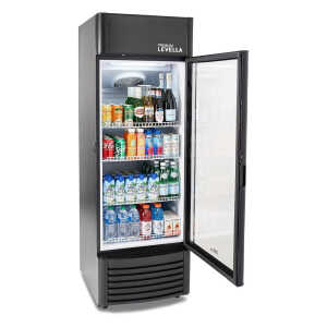 PREMIUM 9.0 CU.FT SINGLE GLASS DOOR, DISPLAY COOLER W/LOCK BLACK 115V | PRF907DX