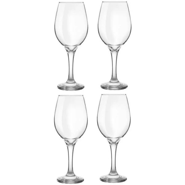 SIENNA ROSE WINE GLASSES 4 PIECE | EP-55801 - Image 