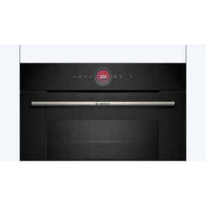 BOSCH SERIE 8 COMPACT OVEN WITH MICROWAVE 60 X 45 CM BLACK | CMG7241B1