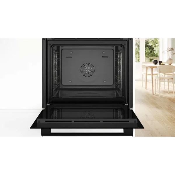BOSCH SERIE 4 OVEN WITH ADDED STEAM 60 X 60 CM , BLACK | HQA534BB3 - Image 