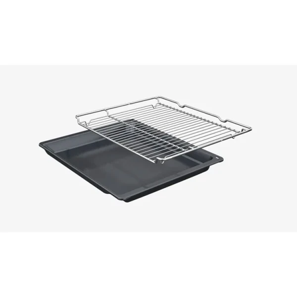 BOSCH SERIE 4 OVEN WITH ADDED STEAM 60 X 60 CM , BLACK | HQA534BB3 - Image 