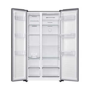 SAMSUNG 18CFT REFRIGERATOR SIDE BY SIDE SILVER | RS52B3000M9 - Image 