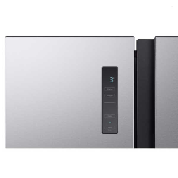 SAMSUNG 18CFT REFRIGERATOR SIDE BY SIDE SILVER | RS52B3000M9 - Image 