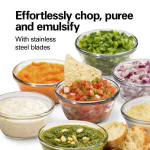 HAMILTON BEACH 3 CUP FOOD CHOPPER BLACK 120V | 72900 - Image 