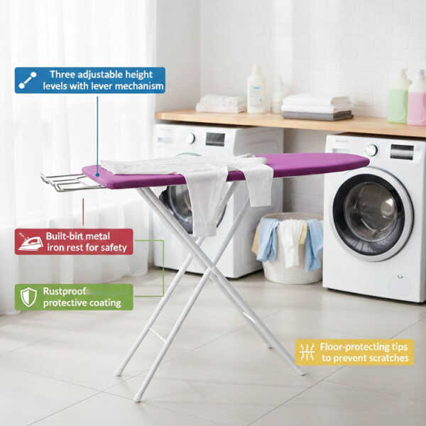 WANLI IRONING BOARD 36"X12"XH3 | C133612 - Image 