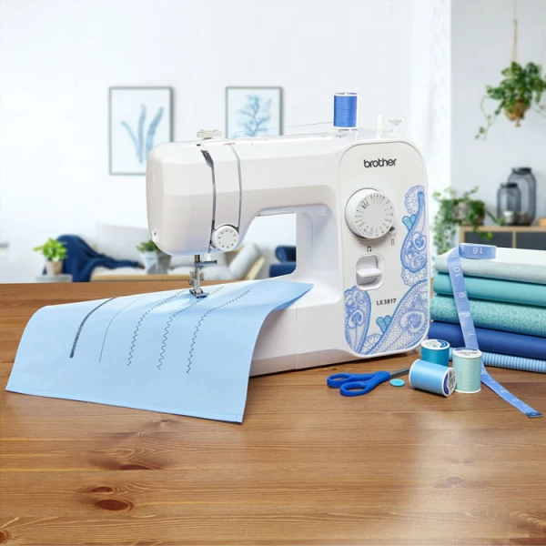 BROTHER FULL-SIZE 17 STITCHES SEWING MACHINE | LX3817 - Image 