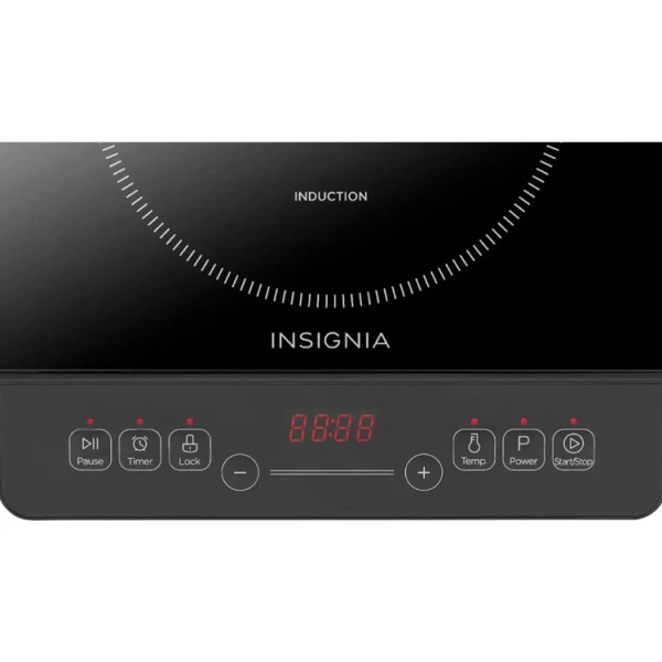 INSIGNIA SINGLE-ZONE INDUCTION COOKTOP, BLACK | NS-IC1ZBK0 - Image 