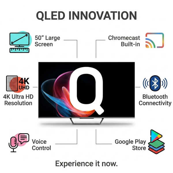 TESLA QLED 50" 4K S935 SERIES SMART TV 2024 | Q50S939GUS2 - Image 