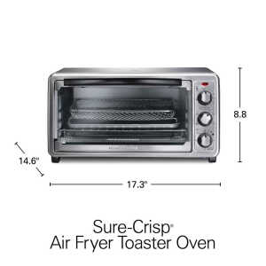 HAMILTON BEACH 6-SLICE, AIR FRY TOASTER OVEN | R31413 - Image 