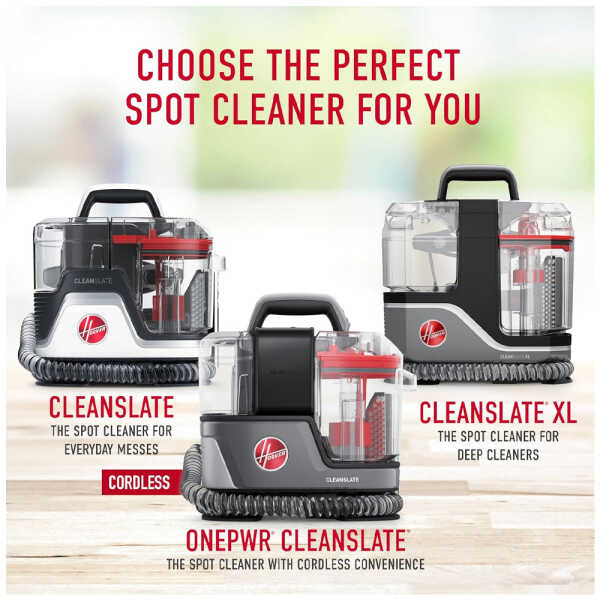 HOOVER CLEANSLATE PORTABLE, CARPET CLEANER WITH CORDED | FH14020V - Image 