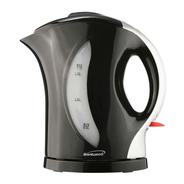 BRENTWOOD 1.7LT CORDLESS KETTLE BLACK | KT-1618 - Image 