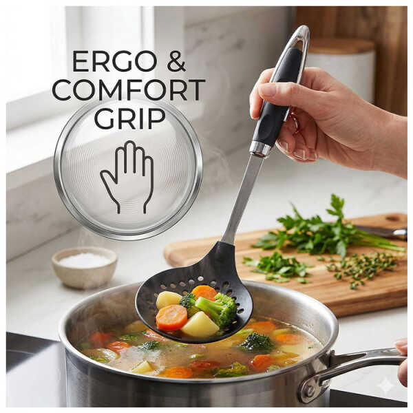 LOTUS 7 PCS KITCHEN UTENSIL SET | LHC-KC02BK - Image 