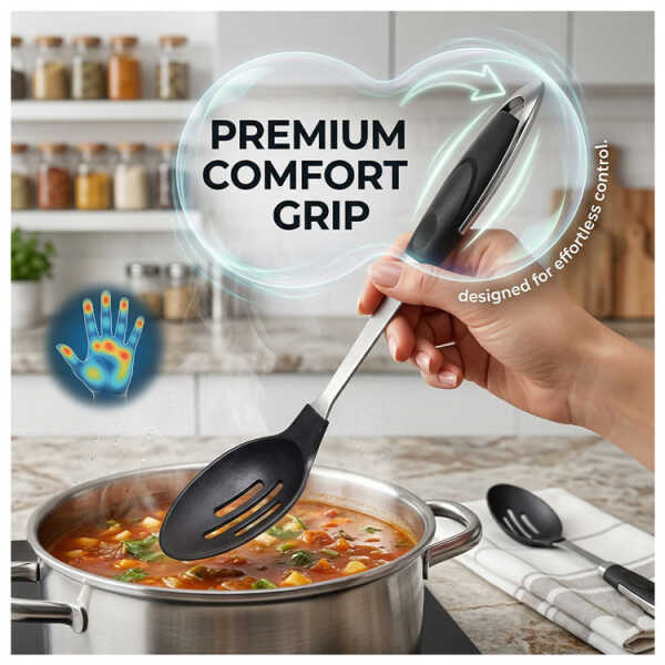 LOTUS 7 PCS KITCHEN UTENSIL SET | LHC-KC02BK - Image 