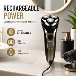 NANO-TEC RECHARGEABLE PROFESSIONAL HAIR SHAVER | NT-CP654 - Image 