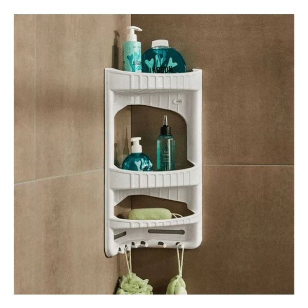 DUNYA CORNER SHOWER CADDY | 09166 - Image 