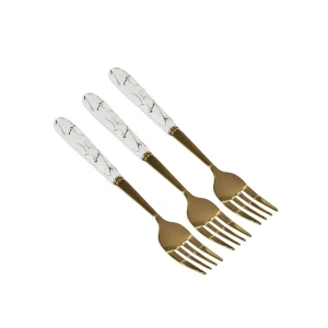 Table Fork with Ceramic Handle