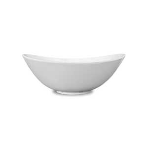 CERAMIC WHITE 112" DOUBLE EAR DIP BOWL | 3122117