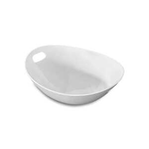 CERAMIC WHITE 112" DOUBLE EAR DIP BOWL | 3122117