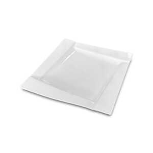 CERAMIC 10.5" SQUARE FLAT CORNER PLATE | 4071070