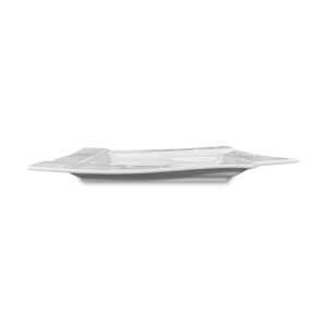 CERAMIC 10.5" SQUARE FLAT CORNER PLATE | 4071070 - Image 