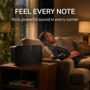 SONOS FIVE SPEAKER BLACK | FIVE B - Image 