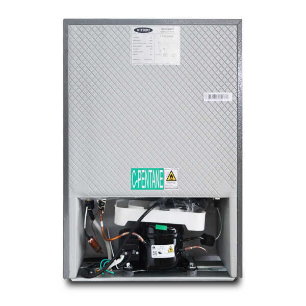 MITSUMI 4.4 CU.FT COMPACT REFRIGERATOR SILVER | HM-130SIL - Image 