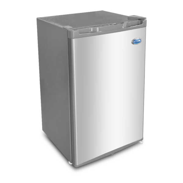 MITSUMI 4.4 CU.FT COMPACT REFRIGERATOR SILVER | HM-130SIL - Image 