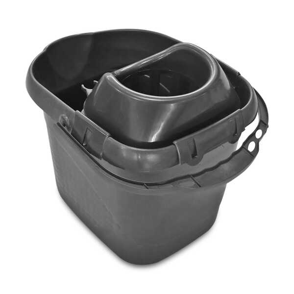 MURAT PLASTIC BLACK MOP BUCKET | PRIMO-T22715 - Image 