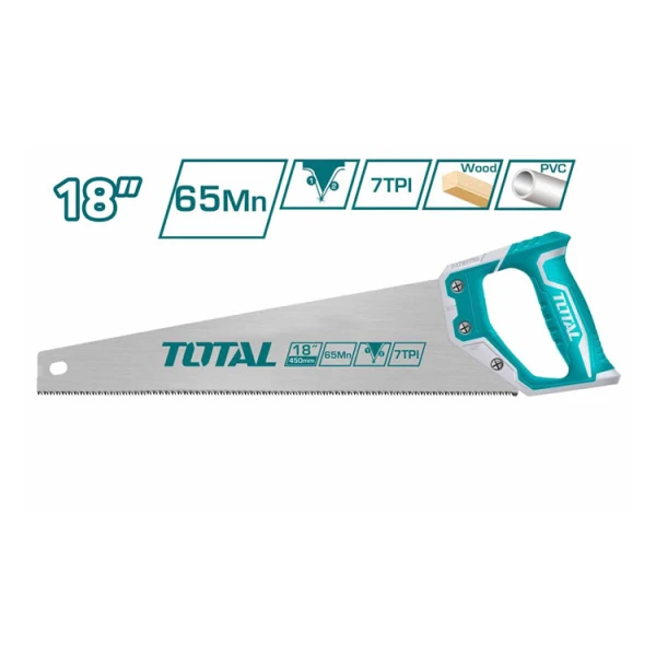 TOTAL HAND SAW 18" | THT55450 - Image 
