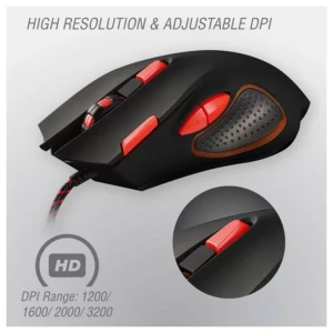 VOLKANO VX GAMING COMBAT COMBO KEYBOARD, MOUSE & MOUSEPAD BUNDLE | VX-101-BKSL - Image 