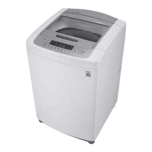 LG 19KG TOP LOAD INVERTER TURBODRUM SMART DIAGNOSIS IMPELLER WASHER WHITE | WT19WPBK - Image 