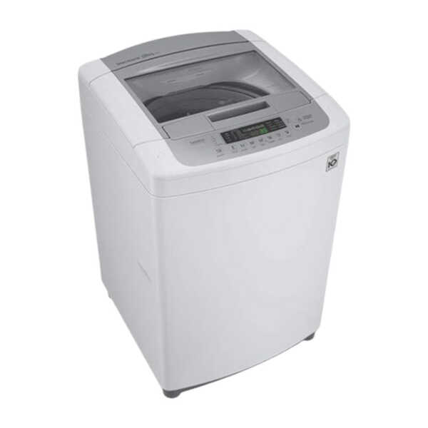 LG 19KG TOP LOAD INVERTER TURBODRUM SMART DIAGNOSIS IMPELLER WASHER WHITE | WT19WPBK - Image 