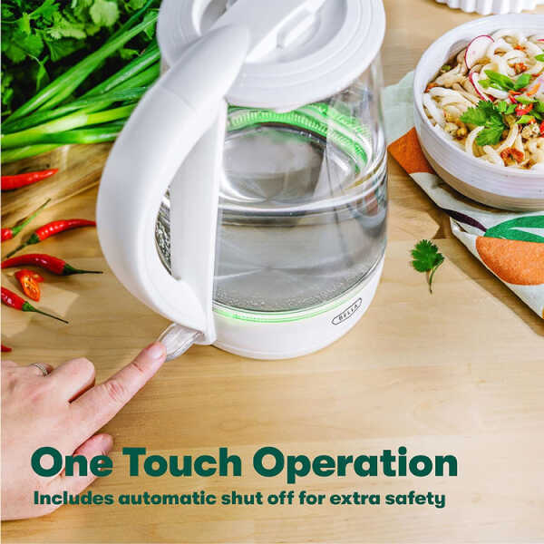 BELLA 1.7L ELECTRIC GLASS KETTLE | 17592 - Image 