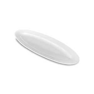 CERAMIC WHITE 16" LONG FISH DINNER PLATE | 3121455 - Image 