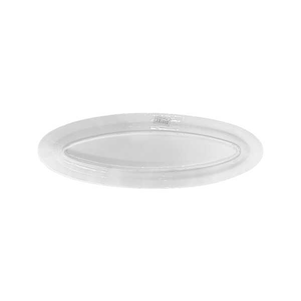 CERAMIC WHITE 16" LONG FISH DINNER PLATE | 3121455 - Image 
