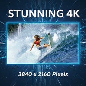 MITSUMI 55" ULTRA HD LED 4K SMART TV (2025) | 55FN6SR - Image 