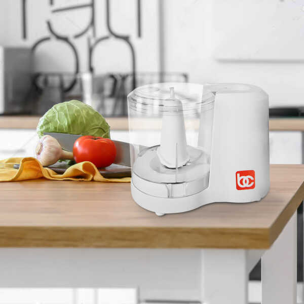 BENECASA 3 CUP MINI CHOPPER WHITE | BC-58898 - Image 