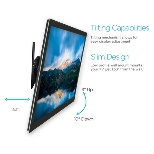 BULK BUYS TV WALL MOUNT 24" - 84" W/ HDMI CABLE | DCB15203 - Image 