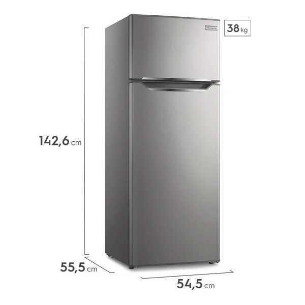 FRIGIDAIRE 7.0 CU.FT REFRIGERATOR MANUAL DEFROST SILVER | FRTY07G3HVS - Image 