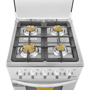 BERKLAYS 20" 4 BURNERS WHITE GAS RANGE | BC20GX3WH