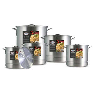 BENE CASA 15-PIECE ALUMINUM STOCK POT SET | BC58014
