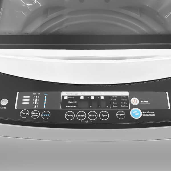 SHARP 18KG TOPLOAD WASHER GREY W/IMPELLER | MN-18KGA - Image 