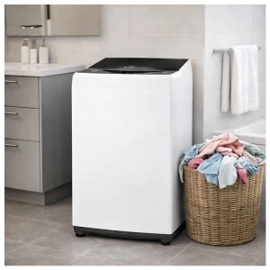 SHARP 9KG AUTOMATIC TOP LOAD WASHER WITH IMPELLER WHITE | MN-9KGA - Image 